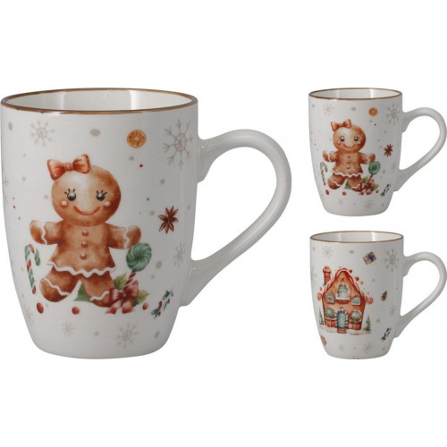 Taza de Porcelana Navidad 340 ml 2...