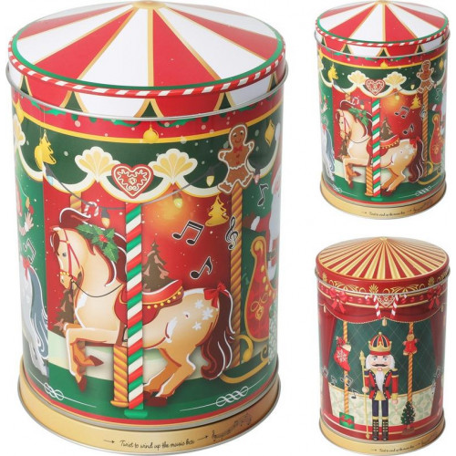 Lata de Almacenaje de Navidad...