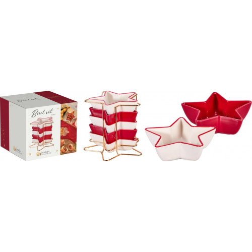 Set de cuencos de Navidad 6 piezas