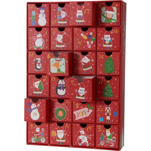 Calendario de Adviento de Papel