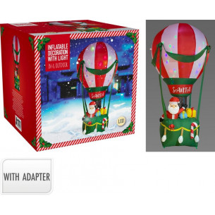 Globo Inflable de Papá Noel...