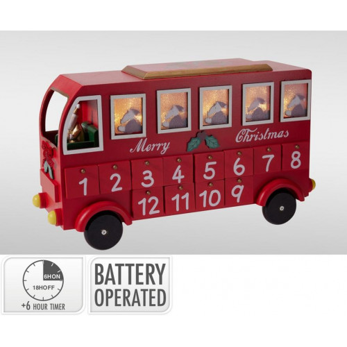 Calendario Camión con LED 38 cm