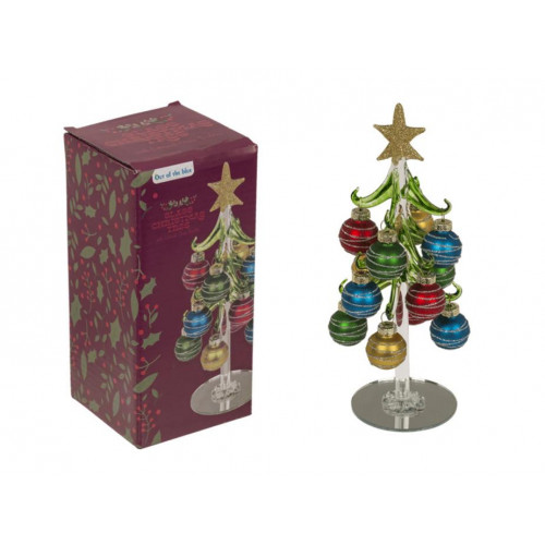 Árbol de Navidad decorativo de cristal