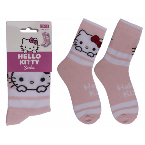 Calcetines Hello Kitty a Rayas Talla...