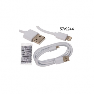 Cable USB Blanco para...
