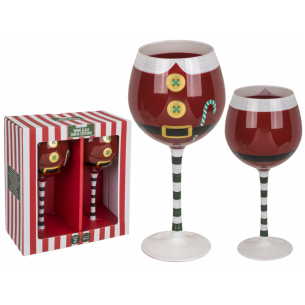 Vaso de Vino con Disfraz de...
