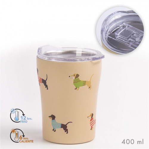 Vaso Térmico Perro Salchicha