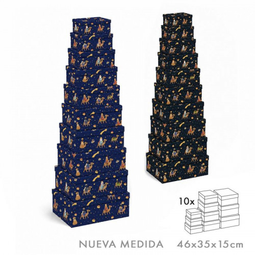 Set de 10 Cajas de Reyes Magos y...