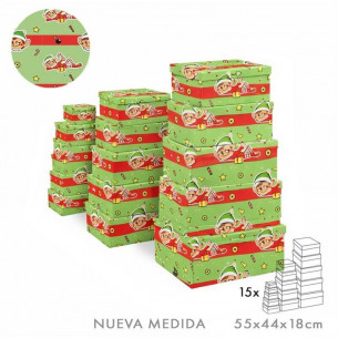 Set de 15 Cajas de Elfo...