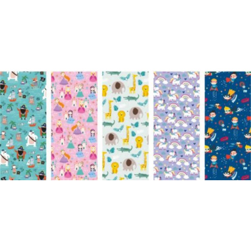 Papel de Regalo Infantil 70x200 cm...