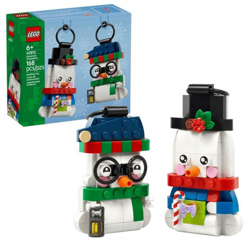 Lego 40812 Adornos De Muñeco De Nieve