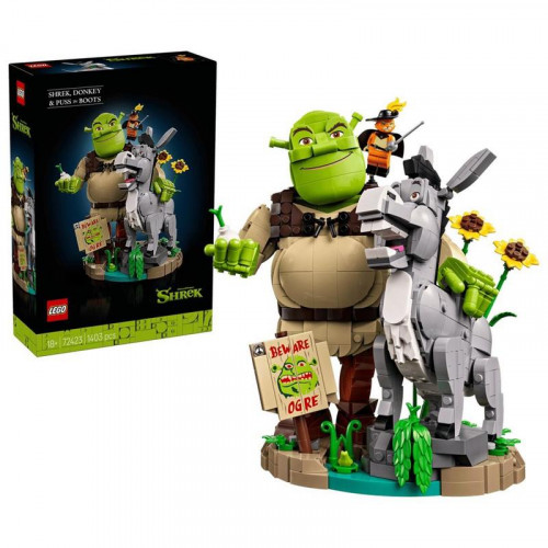 Lego 72423 Shrek, Donkey y Puss in Boots