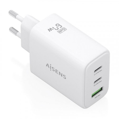 Cargador de Pared AISENS GaN 65W...