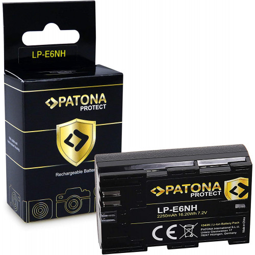PATONA Protect Bateria LP-E6NH para...