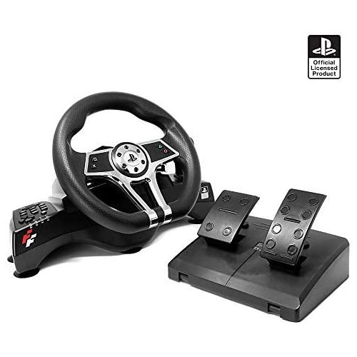 PS4 - PS3 Volante de Carreras y Pedales Hurricane Wheel FlashFire