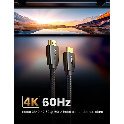 UGREEN 4k HDMI to HDMI Flat Cable 3M, ED015, AYOUB COMPUTERS