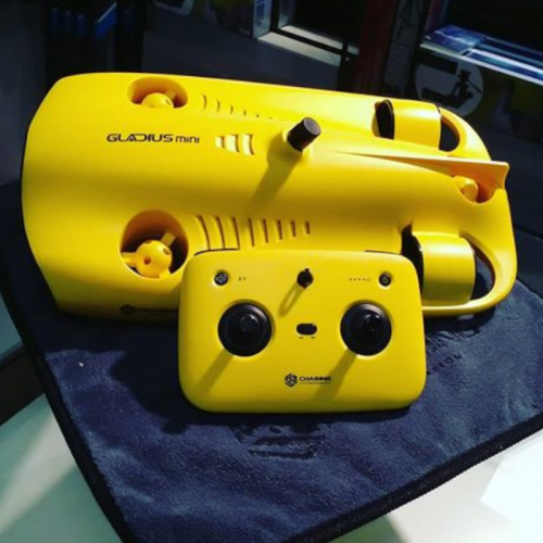 Chasing Dron sumergible GLADIUS MINI Bobina 100m