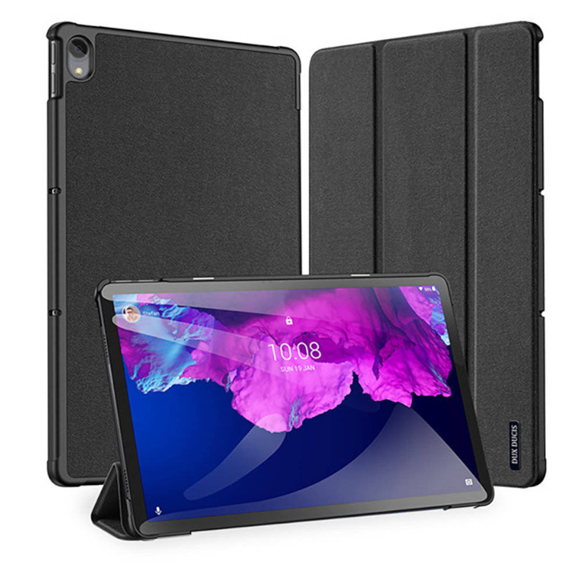 Housse De Protection Avec Support Pour Lenovo Yoga Tab 11.1 Pouces (Modèle 2025) - PU Et Microfibre - 2 Positions Réglables