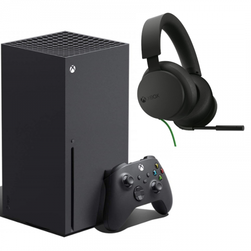 Xbox X Series X + Xbox Cascos Stereo