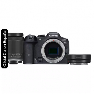 Canon Cámara EOS R7 +...
