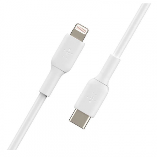 Belkin Usb-C Cable With Lightning Connector Blanco