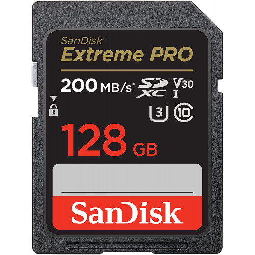 Sandisk Tarjeta 128GB SDXC Extreme...