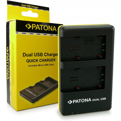 PATONA Dual USB Charger Cargador...