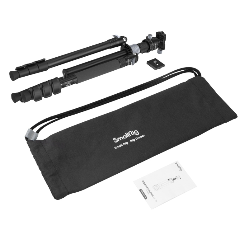 Smallrig Carbon Fiber Trípode con Center Column AP20 4059