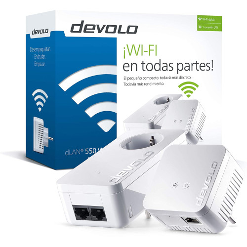 DEVOLO 9637 dLAN 550 Wifi Kit 2 PLC...