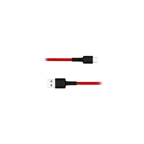 Cable XIAOMI USB/M a USB-C/M 1m Negro/Rojo (SJV4110GL)