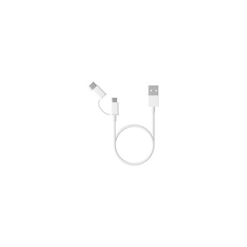 Cable XIAOMI Mi 2-in-1 USB-mUSB/USB-C 1m (SJV4082TY)