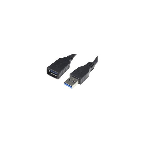 Nanocable USB 3.0 Tipo A/M-A/H 2m Negro (10.01.0902-BK)