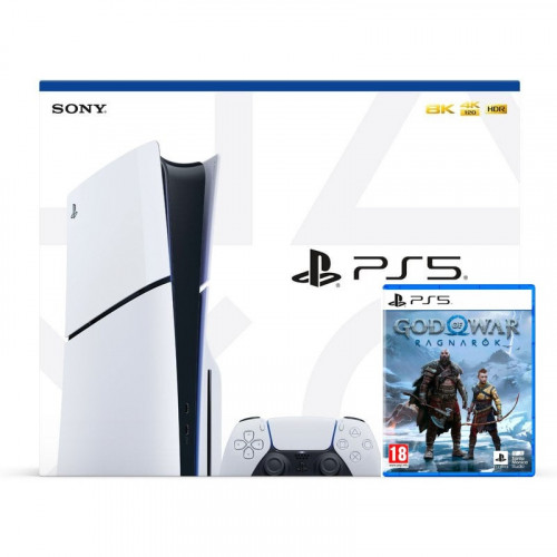 Pack Sony Play Station 5 Slim W/Disk + God of War