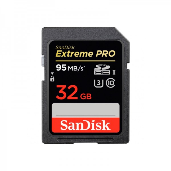 SanDisk Tarjeta Extreme PRO SDHC 32GB 95MB/s