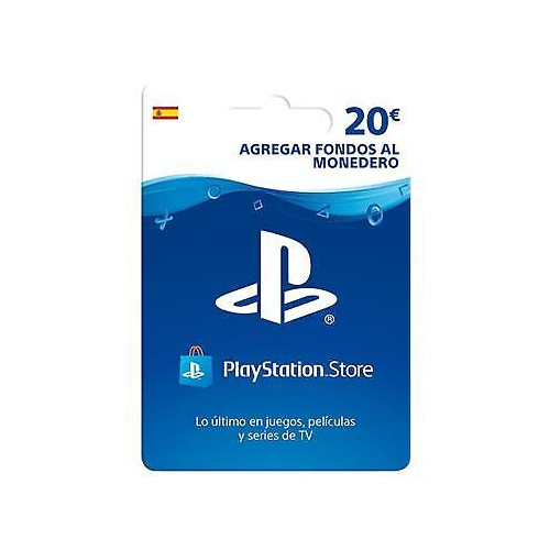 Tarjeta prepago PlayStation Store 20e