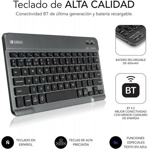 Funda teclado Subblim BT para Samsung...
