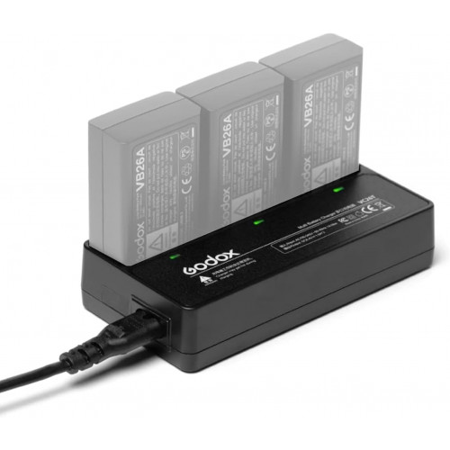 Godox cargador multi para v1 vc26t