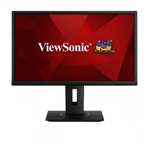 MONITOR VIEWSONIC VG2440 24" FHD / 5ms / REGULABLE EN ALTURA / PIVOTANTE / MULTIMEDIA / VESA / HDMI - VGA - DP /