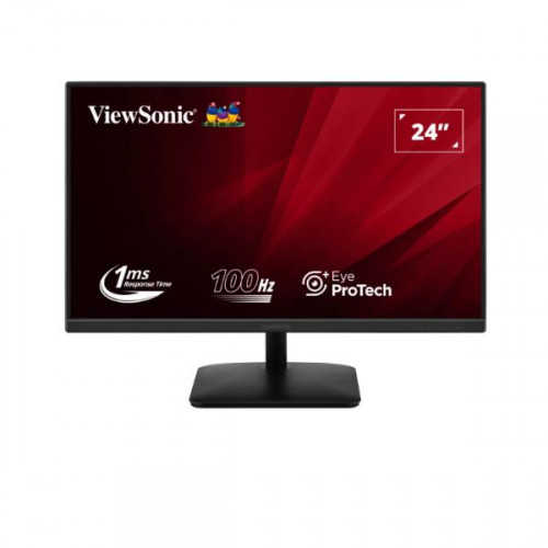 MONITOR VIEWSONIC VA2408-MHDB LED 24" / IPS / FHD 1920x1080 / 250 cd/m2 / 1 ms / 100Hz / MULTIMEDIA / VGA-HDMI-DP / 3XUSB / VESA