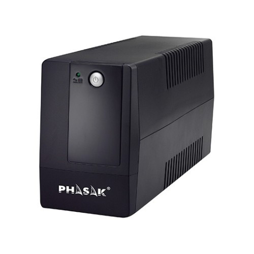 UPS PHASAK 600 VA / 360 W / 2 X SCHUKO / PH 9406
