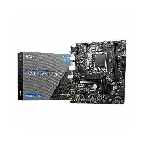 PLACA BASE MSI PRO B660M-B 1700 / 2XDDR4 / HDMI-VGA / 911-7D45-003