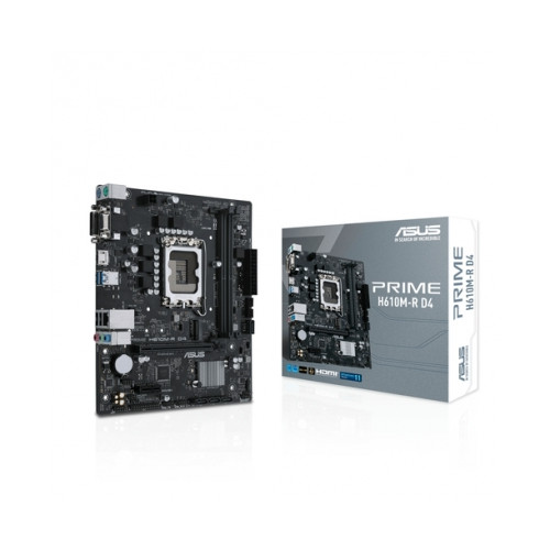 PLACA BASE ASUS H610M-R D4 1700 / 2XDDR4 / HDMI - DVI-D / 90MB1B40-M0ECY0