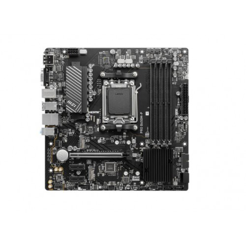 PLACA BASE MSI PRO B650M-P AM5 ATX / 4 x DDR5 / VGA - DP - HDMI /911-7E27-001