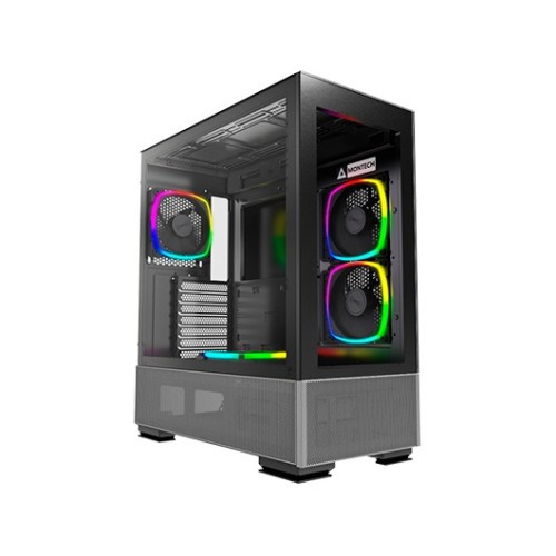 CARCASA MONTECH SKY TWO BLACK ARGB / ATX / USB / SIN FUENTE /
