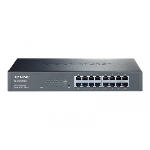 SWITCH TP-LINK TL-SG1016DE JETSTREAM 16 Ptos 10/100/1000 / GESTIONADO /