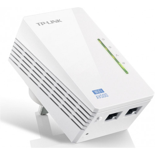 ADAPTADOR PLC WIFI TP-LINK 300 A 500 MBps TL-WPA4220 1 UNID.