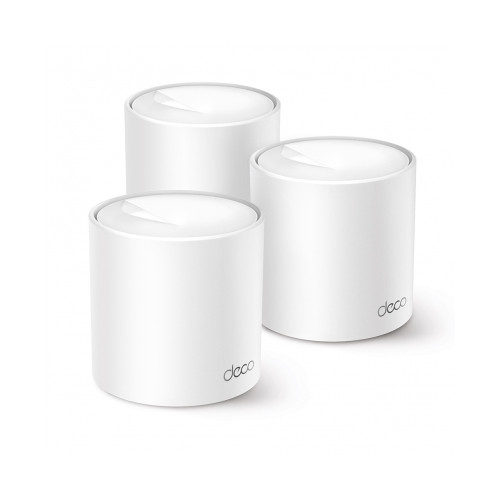SISTEMA TP-LINK DECO X10 (PACK 3) / MESH / 2.4 Ghz - 5 Ghz / WIFI 6 / 2XGIGABIT / DECO X10 3-PACK