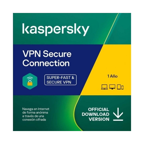 SOFTWARE KASPERSKY VPN SECURE CONNECTION 3 DISPOSITIVOS 1 AÑO / KL1987S5CFS-Mini-ES