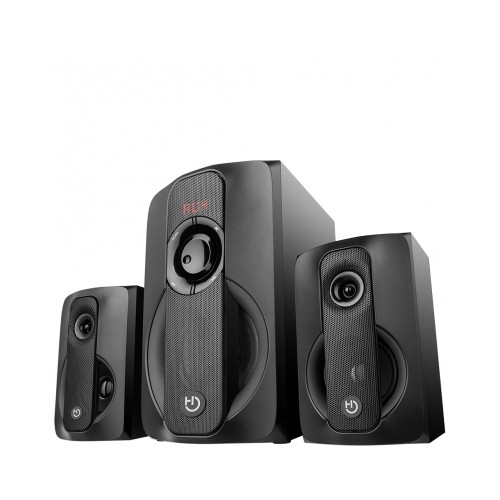 ALTAVOZ HIDITEC  H400 2.1 DARK EDITION / 80W / USB, SD, RADIO FM, LINE-IN / BLUETOOTH / SPK010003