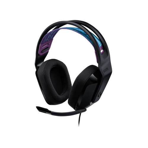 AURICULARES C/MICROFONO LOGITECH G335 GAMING NEGRO / JACK 3.5mm / 981-000978